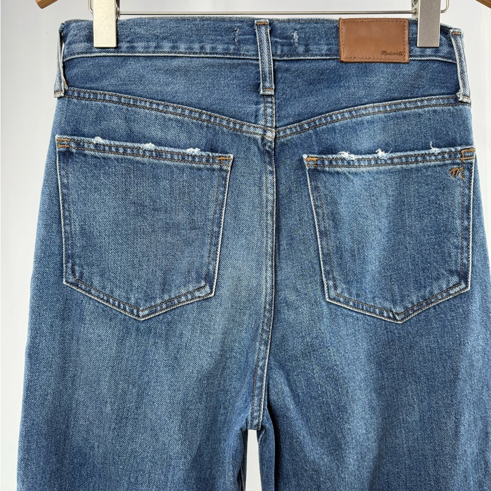 Madewell The Mom Jean in Downey Wash Blue Size 27 - Picture 7 of 11